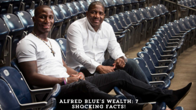 alfred blue net worth