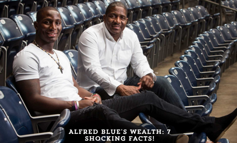 alfred blue net worth