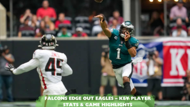 Atlanta Falcons vs Philadelphia Eagles Match Player Stats