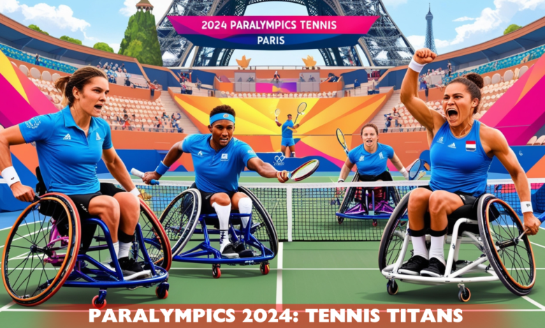 Wheelchair Tennis Paralympics 2024