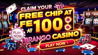 Brango Casino $100 Free Chip