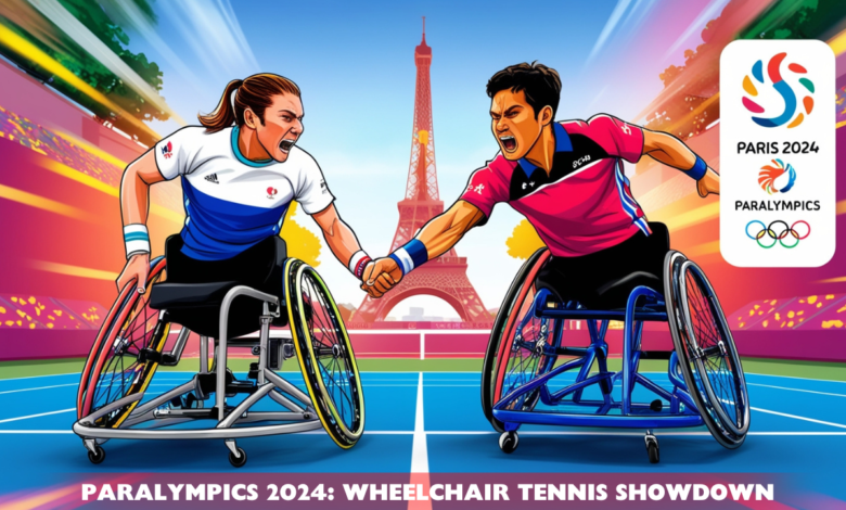 Wheelchair Tennis Paralympics 2024