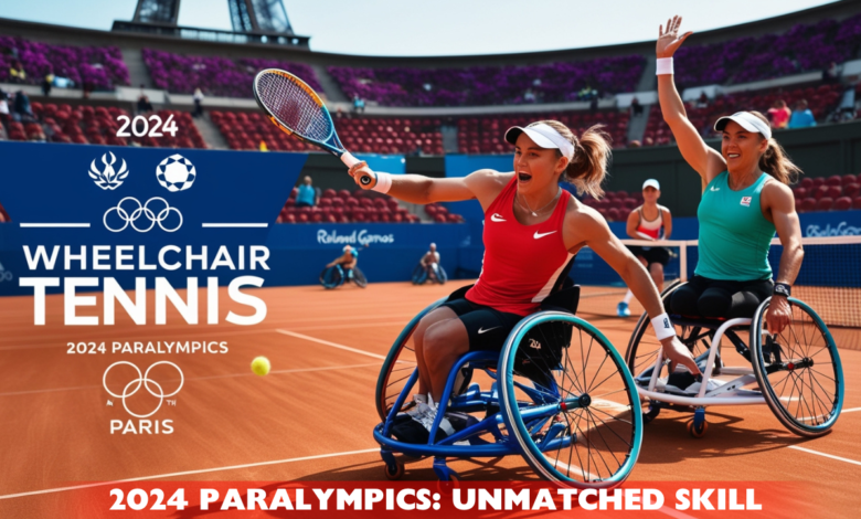 Wheelchair Tennis Paralympics 2024