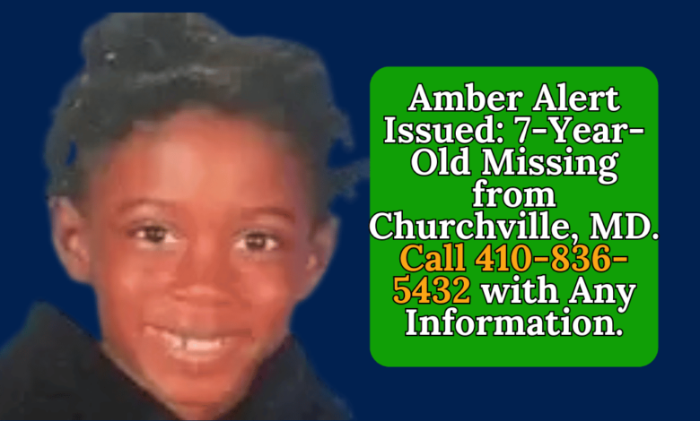 Amber Alert in Churchville MD