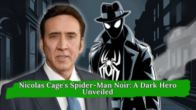 Nicolas Cage SpiderMan Noir Costume