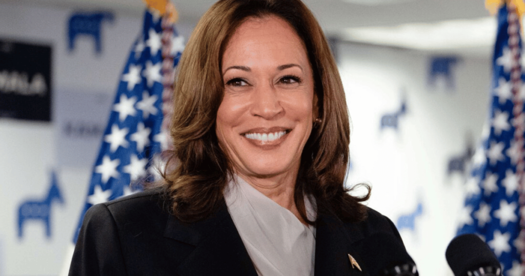 US Vice-President Kamala Harris