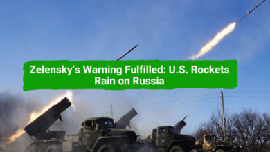 Rockets Rain on Russia