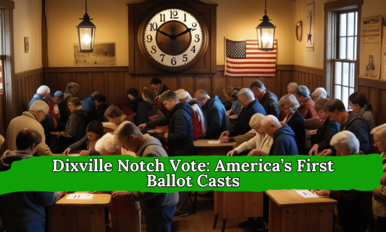 Dixville Notch vote