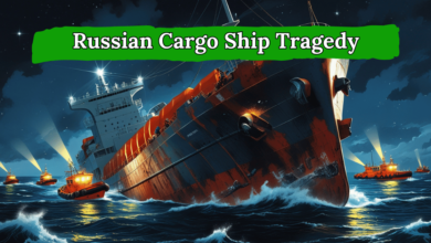 Russian Cargo Ship